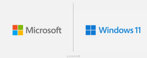 不过,和微软的logo 算是视觉上统一了