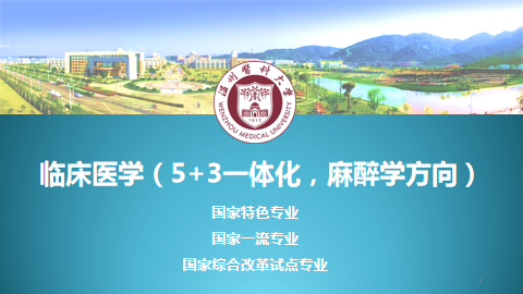 选专业,看这篇!温医大专业介绍大合辑来了!