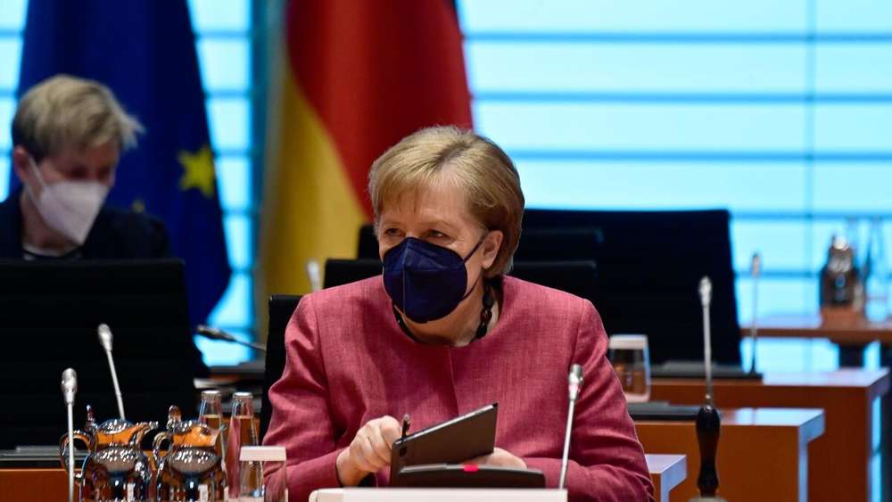 △德国总理默克尔资料图(来源:德新社)