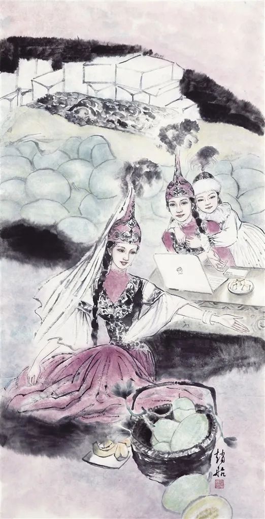 2021建党100周年国画,向建党100周年献礼国画 正文 ▲清风高节(中国画)2021年王林旭 以匠心守初心,致敬建党百年 以