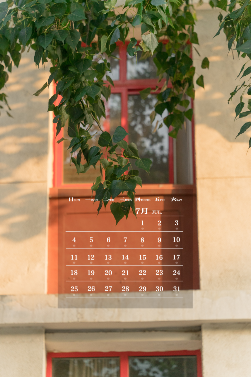 师大月历 | 迎接夏花的清晨,开启绚烂生活