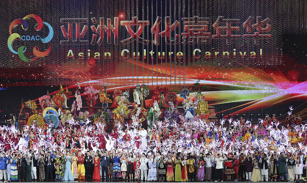 亚洲文化嘉年华活动在北京“鸟巢”举行（2019年5月15日摄）。新华社记者 陈建力 摄