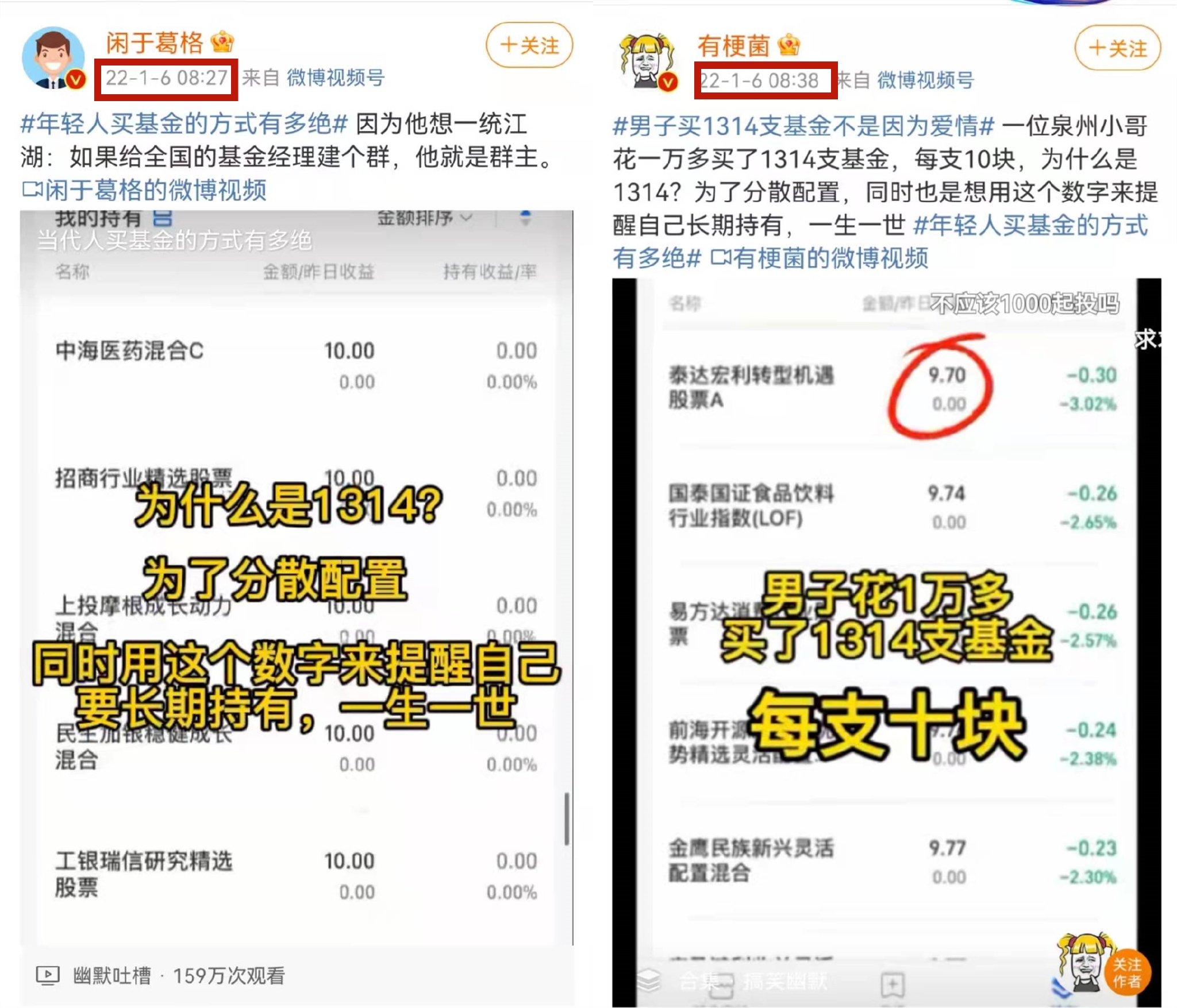 奇怪的“基金海王”:买1314只基金上热搜,是真实存在还是营销广告