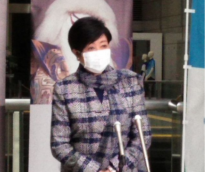 东京知事小池百合子(图片来源:《东京新闻》)
