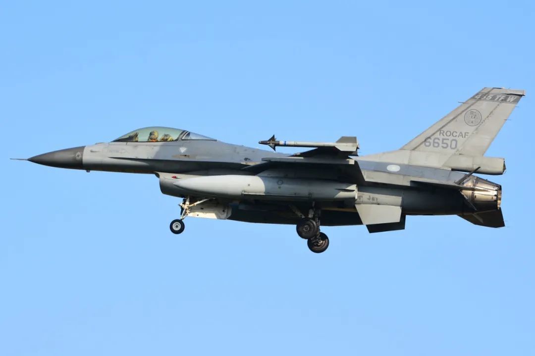 F-16战斗机资料图。图源台媒