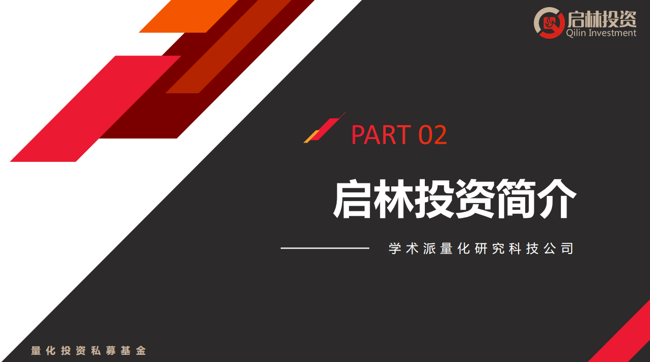 2022年度大咖策略会启林投资张孟蕾量化策略产品配置逻辑分享