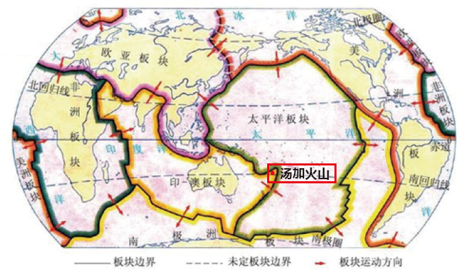 图2 全球板块构造图(图片来自网络)