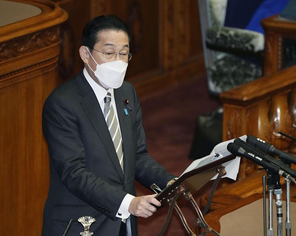 日本首相岸田文雄。資料圖