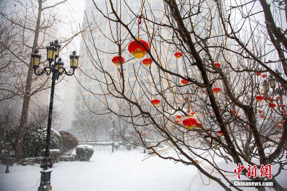 瑞雪兆丰年除夕佳节多地迎降雪