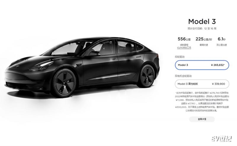 最高涨幅超万元 看2022年补贴退坡后哪家新能源车企涨价最狠