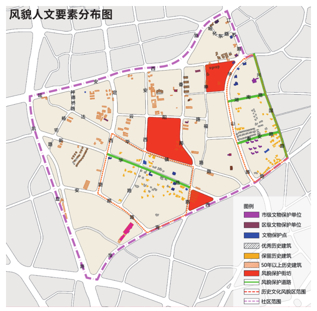 15分钟社区生活圈丨67上海市长宁区新华路街道规划案例