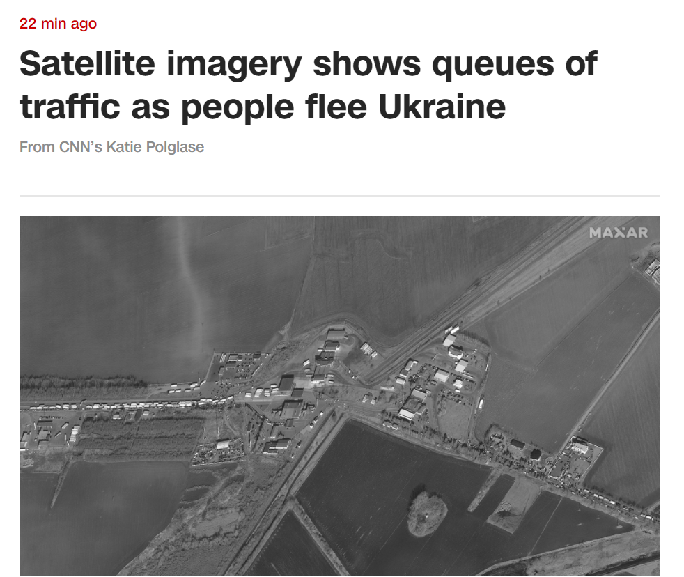 CNN曝卫星图