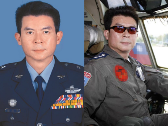 台空军“松山基地指挥部‘少将’指挥官”杨炳申（资料图）。图自台媒