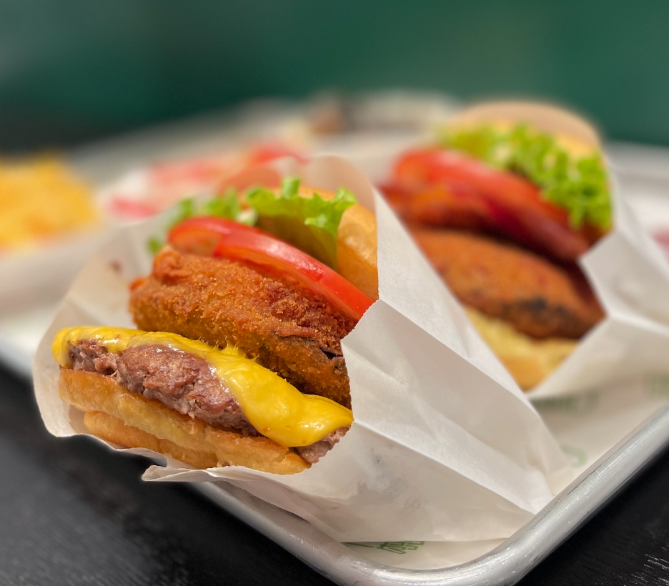 (Shake Shack汉堡产品 图源:时代周报记者摄)