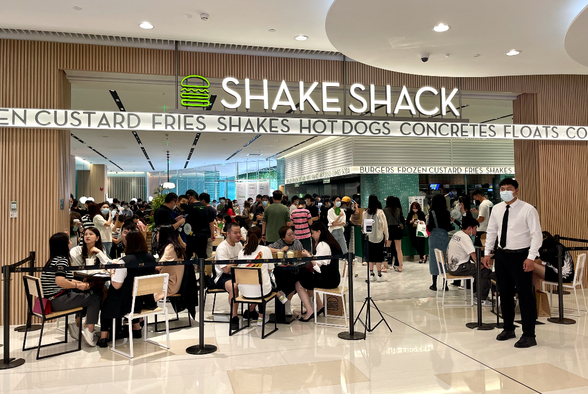 (Shake Shack广州首店 图源:时代周报记者摄)