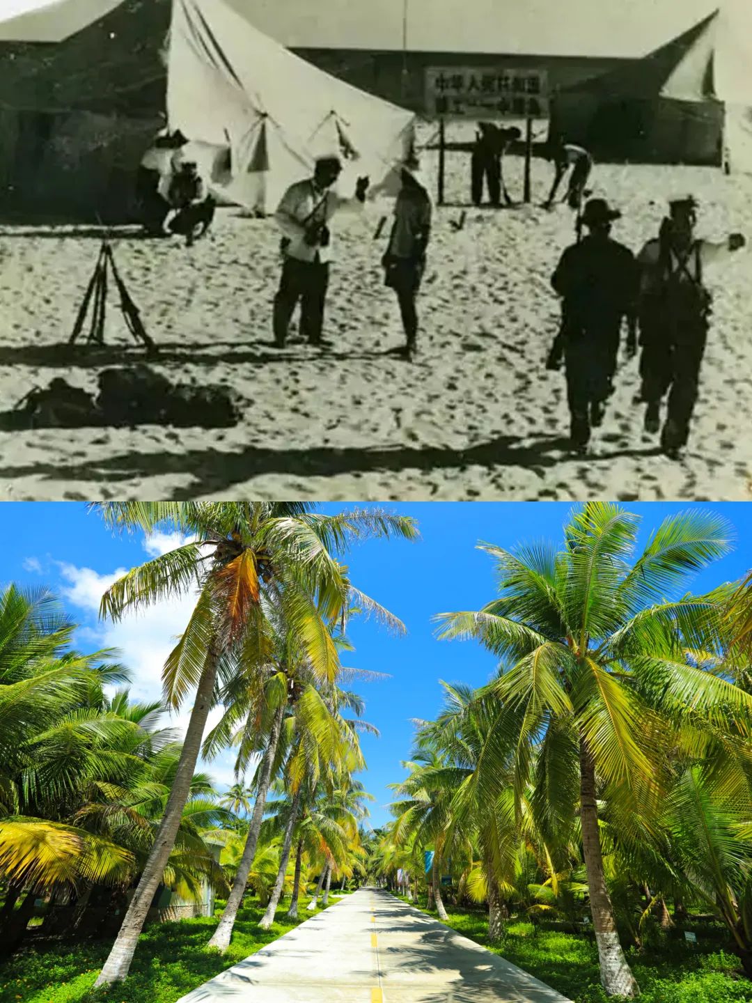 西沙新老照片