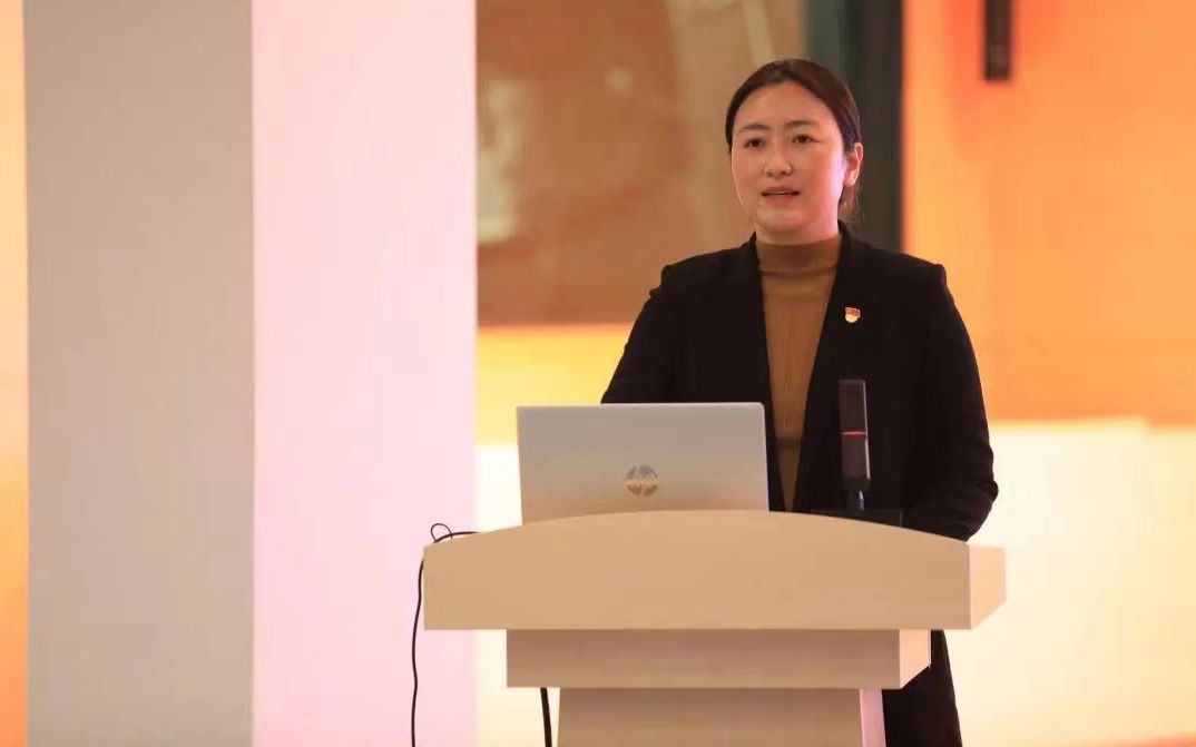  拱辰街道群团工作组组长刘宇。受访者供图