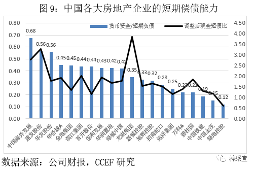 中国房地产企业的债务地图