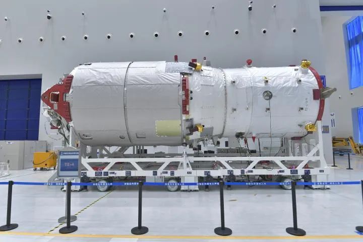 天舟四号研制现场。(航天科技集团五院供图)