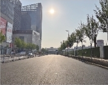 津桥路。受访者供图