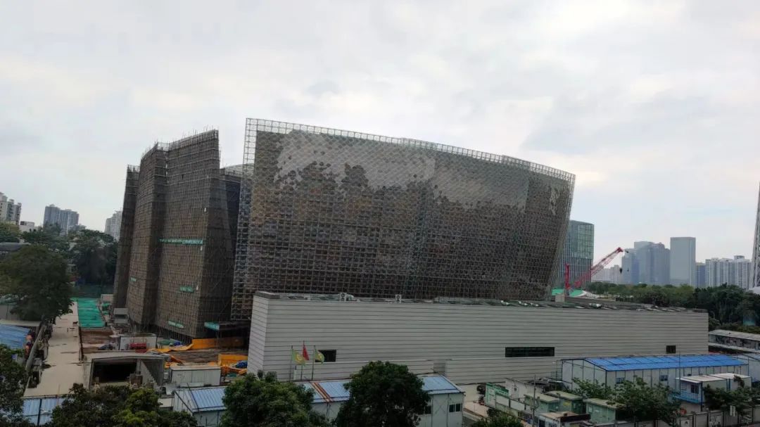 广州艺术博物院（广州美术馆）新馆施工现场
