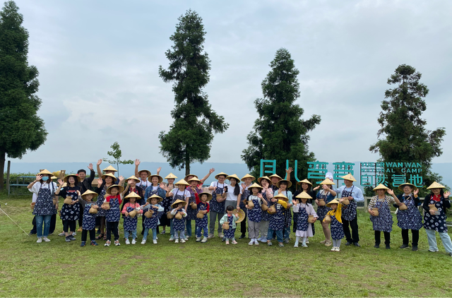 ▲业主合影留念