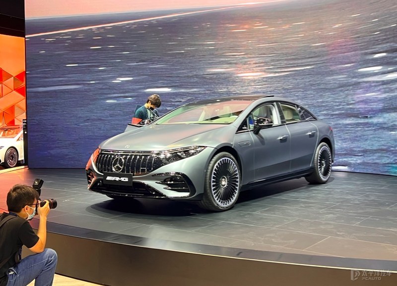 2022粤港澳车展：AMG EQS 53实车
