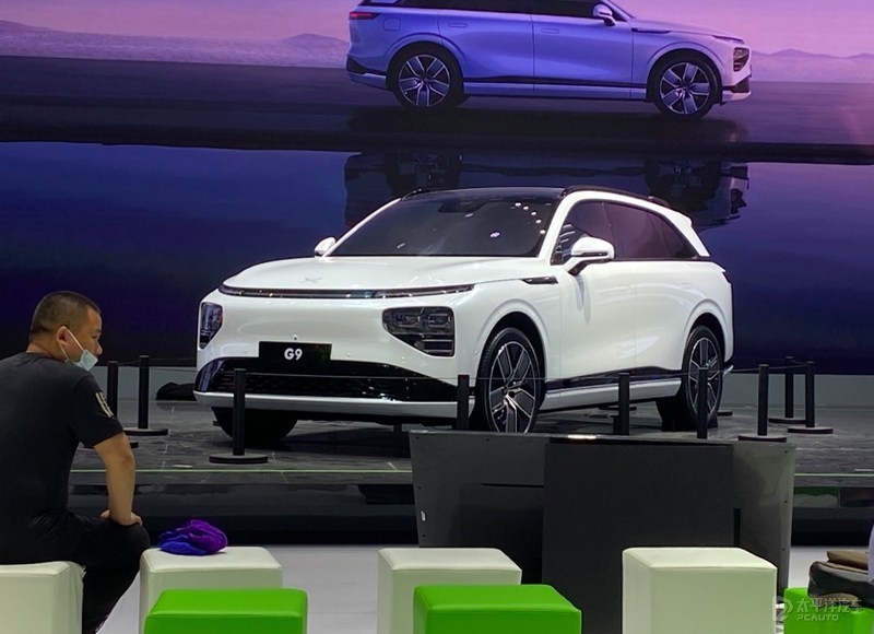 2022粤港澳车展探馆：小鹏G9实车