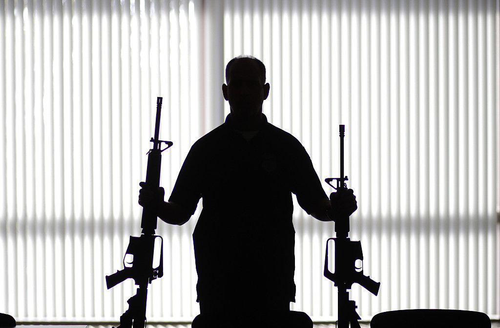 美国民间枪支保有量超4亿支。（资料图）