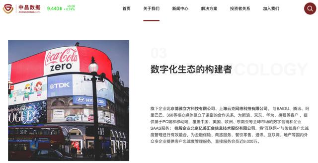 图片来源：中昌大数据股份有限公司官网