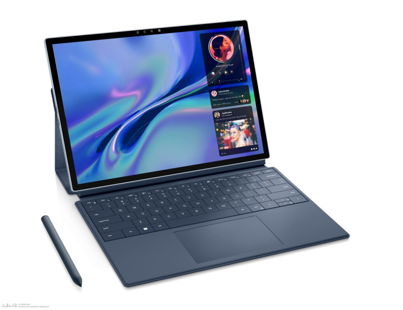 戴尔新款XPS 9315t二合一平板官方高清渲染图曝光