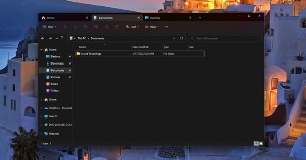 Windows 11上线崭新多标签文件治理器:内存占用仅数兆