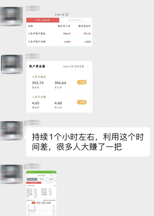 中国黄金网读者留言 感谢这位热心读者