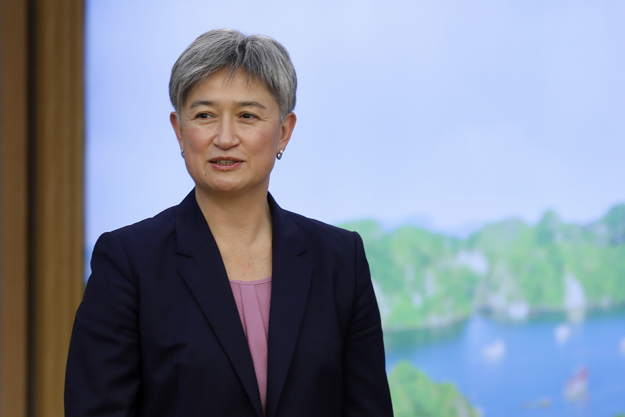 澳大利亚外长黄英贤资料图。图源:IC photo