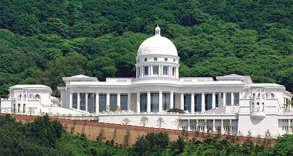 “统一教”在韩国京畿道修建的建筑（资料图）