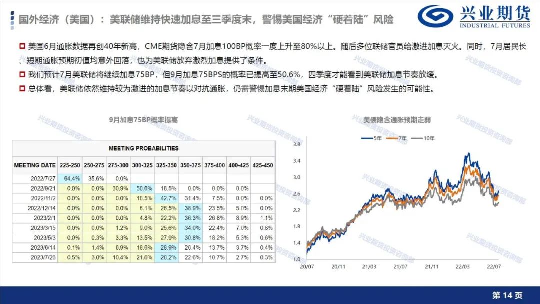 【7月第4周品种策略报告】宏观大周期向下方向不变,有色金属及能源化工维持空头思路