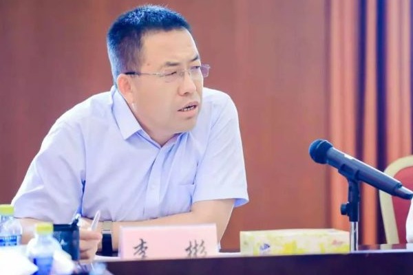 图:中卫市云计算和大数据发展局局长李彬
