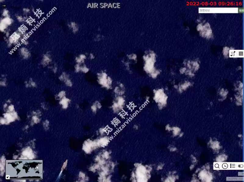 卫星捕获里根号航母具体位置