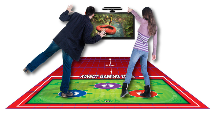 ▲虽然Kinect玩起来的确很欢乐，但其实游戏并不多，而且对场地有硬性需求