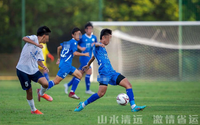 ▲球场上激烈比拼的青少年是中国足球的未来。资料图。图/广东省第十六届运动会组委会官网