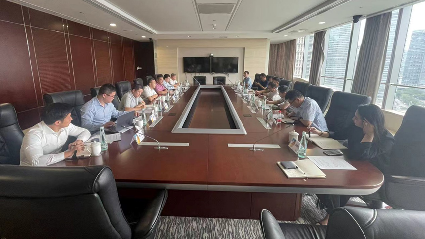 新奥天然气股份有限公司总裁郑洪弢一行访问上海石油天然气交易中心