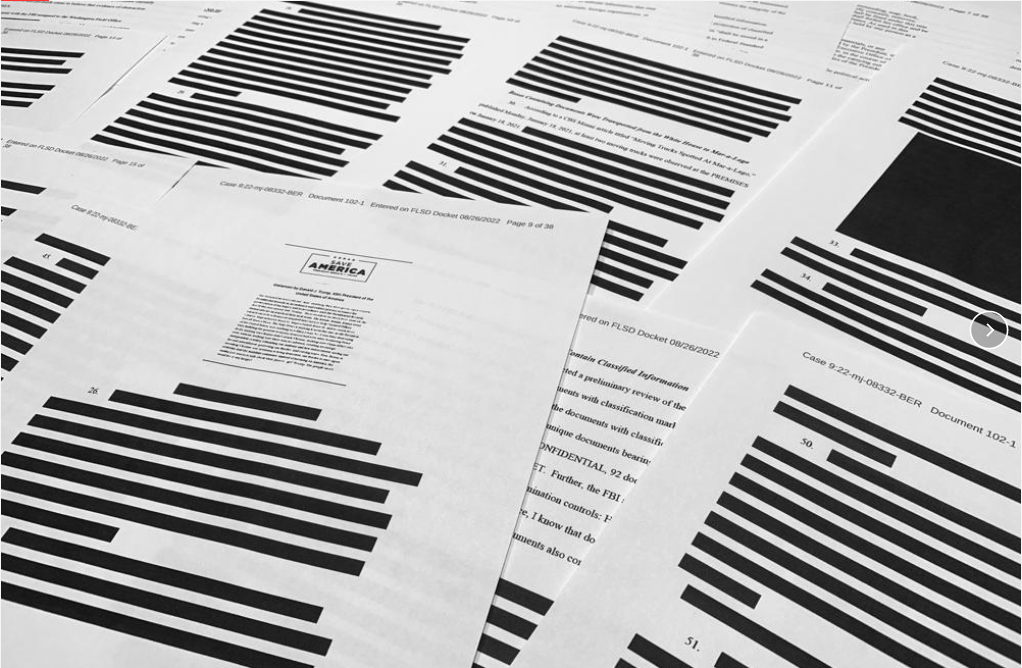 FBI向法院提交书面证词经过修订后公布。（美媒资料图）