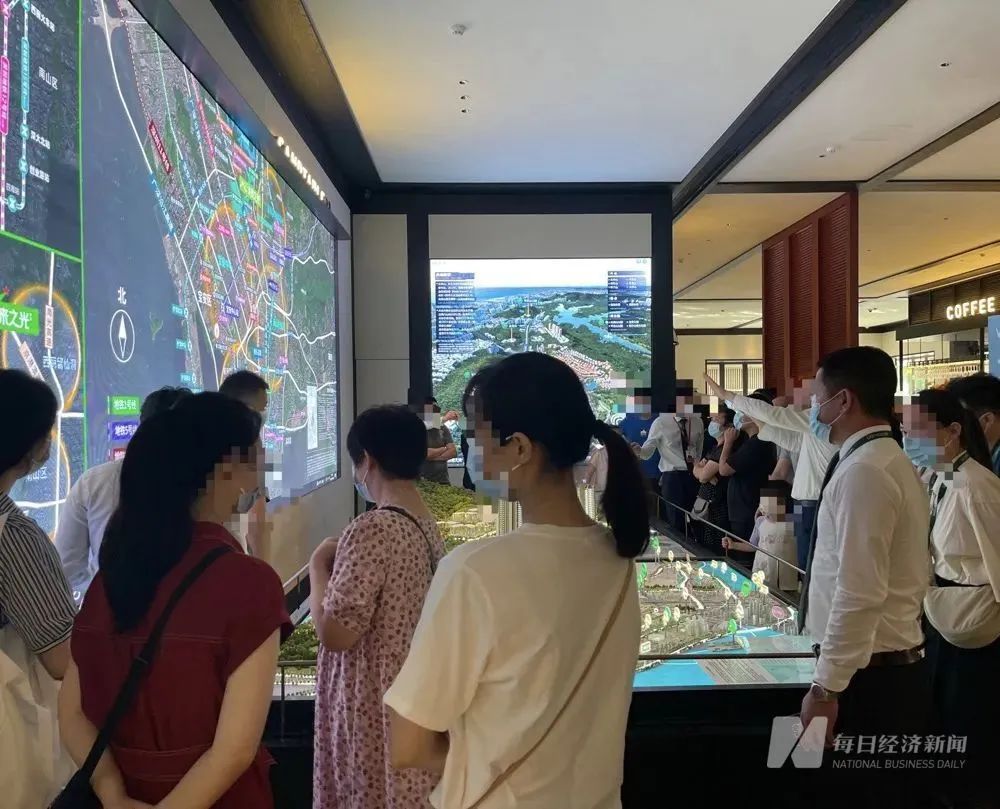 深圳市宝安区某项目城市展厅 每经记者 甄素静 摄