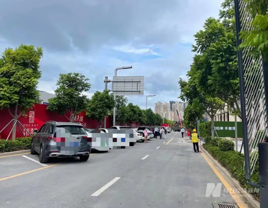 深圳市南山区某项目现场 每经记者 甄素静 摄