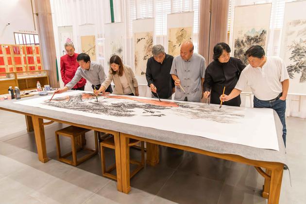 新时代天津新成就展暨翰墨颂党恩书画作品展亮相天津_新浪财经_新浪网