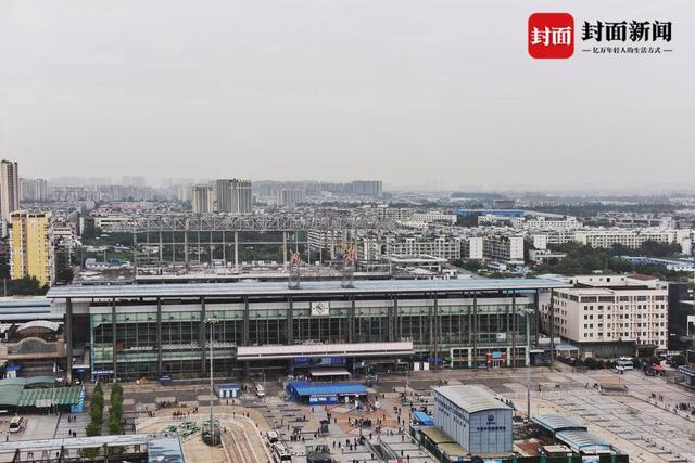 ▲ 2022年10月10日,是成都站最后一天营运