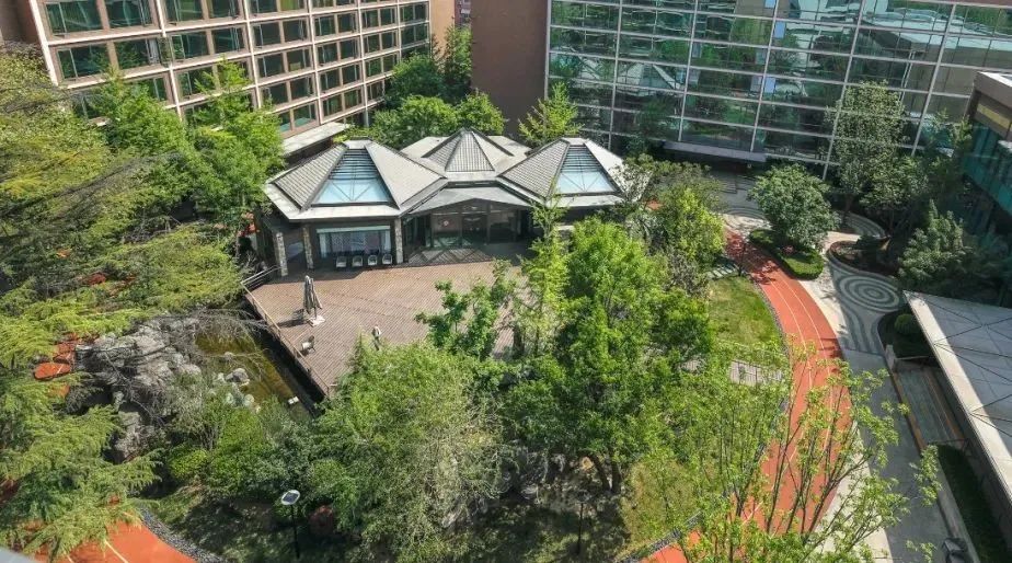 ▲大家保险·北京朝阳养老社区园区景观