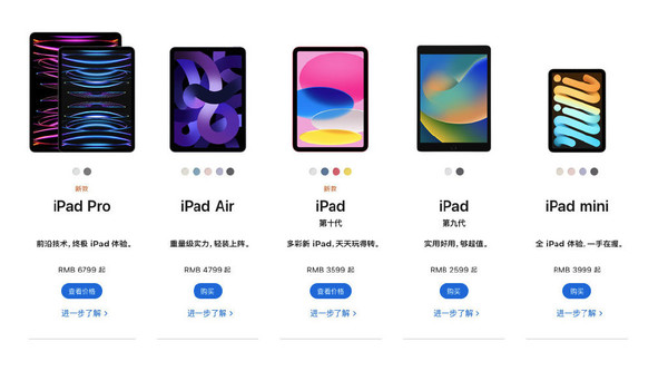 һ ƻiPadȫϵǼۣiPad Air 5400Ԫ
