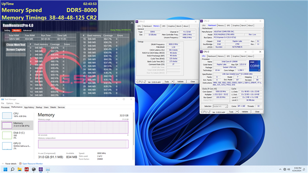 ֥DDR5ڴʽ
8GHzʱ
