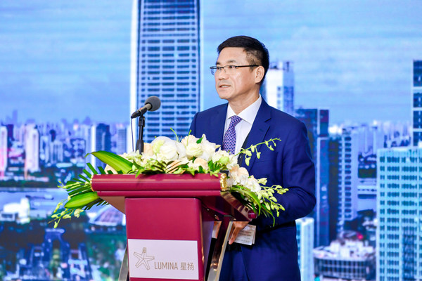 恒基(中国)投资有限公司租务总负责人(上海)陈家俊先生致辞